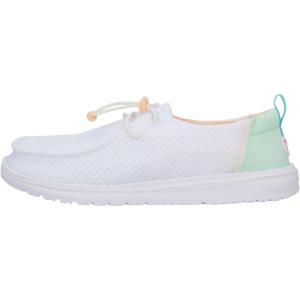 imageHey Dude Womens Wendy Perf Sport  Womens Shoes  Womens Slip On Loafers  Comfortable ampamp LightWeightWhite