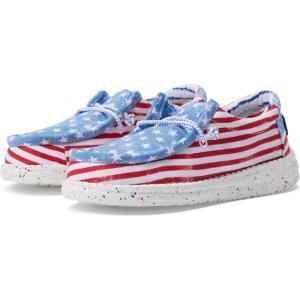 imageHey Dude Boys Wally Patriotic SlipOn Casual ShoeStarsStripes