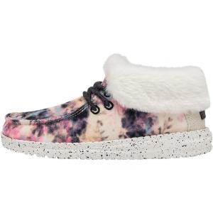 imageHey Dude Girls Britt Youth Multiple Colors ampamp Sizes  Girls Shoes  Girls Lace Up Boots  Comfortable ampamp LightWeightNavy Pink