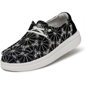 imageHey Dude Womens Wendy Rise Eyelet ShoeBlack