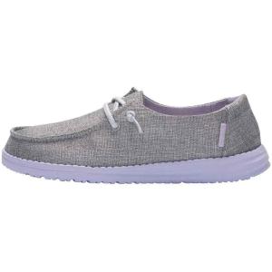 imageHey Dude Girls Wendy Youth ShoesSparklng Grey Lilac