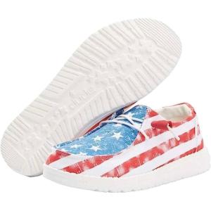 imageHey Dude Girls Wendy Youth ShoesStar Spangled