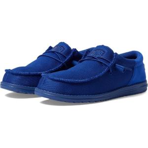 imageHey Dude Mens Wally Funk Mossy Oak Original Bottomland Camo  Mens Shoes  Mens Slip On Loafers  Comfortable ampamp LightWeightTrue Blue