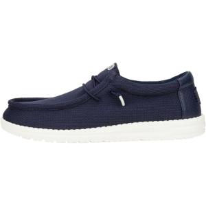 imageHEYDUDE Wally Amazon Exclusive Styles Mens Shoes Mens Slipon Loafers Comfortable ampamp LightWeightHex Navy