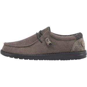 imageHey Dude Mens Wally Corduroy Multiple Colors ampamp Sizes  Mens Shoes  Mens Lace Up Loafers  Comfortable ampamp LightWeightCorduroy Tan