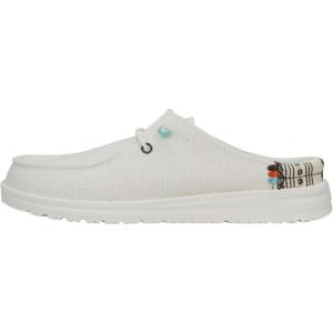 imageHey Dude Wendy Slip Classic  Womens Shoes  Womens Slip On Loafers  Comfortable ampamp LightWeightBaja Cream