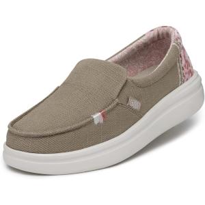 imageHey Dude Womens Misty Rise  Womens Shoes  Womens Slip On Shoes  Comfortable ampamp LightWeight Multi Colors and SizesDesert Rose