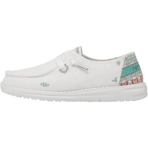 imageHey Dude Womens Wendy FloraFlora Lily White