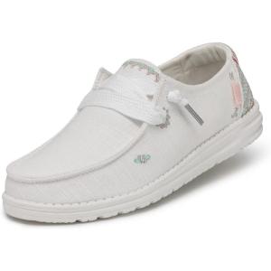 imageHey Dude Womens Wendy FloraLily White 2
