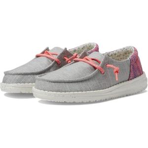 imageHey Dude Girls Wendy Funk ShoesFunk GreyPink Multi