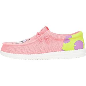 imageHEYDUDE X Spongebob Mens Slipon Loafers Comfortable ampamp LightWeightPinkGreen