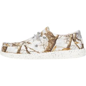 imageHey Dude Mens Wally Realtree Edge  Mens Shoes  Men Slipon Loafers  Comfortable ampamp LightWeightWhiteCamo