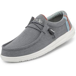 imageHey Dude Mens Wally Funk  Mens Shoes  Mens Lace Up Loafers  Comfortable ampamp LightWeightCobalt