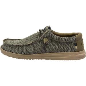 imageHey Dude Mens All Wally Styles  Mens Shoes  Mens Lace Up Loafers  Comfortable ampamp LightWeightFree Light Grey