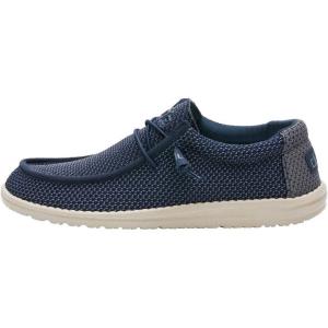 imageHey Dude Mens All Wally Styles  Mens Shoes  Mens Lace Up Loafers  Comfortable ampamp LightWeightNavy