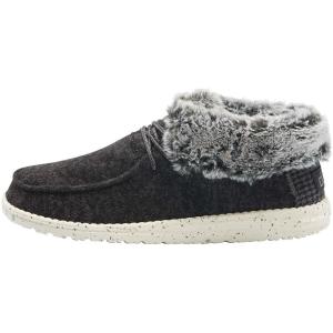 imageHey Dude Womens Britt  Womens Shoes  Womens Lace Up Boots  Comfortable ampamp LightWeightBlack