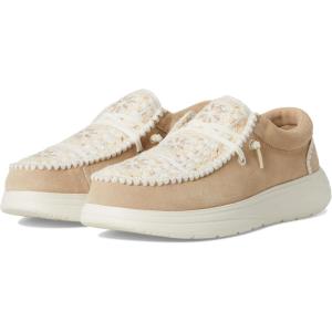 imageHey Dude Womens Wendy Comf LoaferSuede Crochet Irish CreamMulti