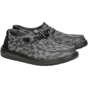 imageHey Dude Womens Wendy LoaferLeopard Sparkle Black