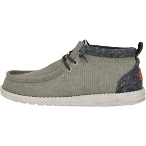 imageHEYDUDE Wally Mid Stretch Pull on Boots Comfortable ampamp LightWeightGreyBlack