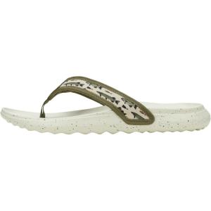 imageHey Dude Mens Myers Flip Classic BlackBlack  Mens Shoes  Men Slipon Sandals  Comfortable ampamp LightWeightFish Lure TanMulti