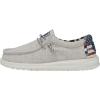 imageHey Dude Kids Wally Americana LoaferOff White Patriotic