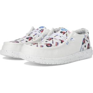imageHEYDUDE Mens Wally Funk Americana Party LoaferWhiteMulti