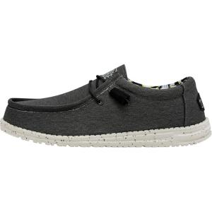 imageHey Dude Mens Wally Stretch  Mens Loafers  Comfortable ampamp LightWeightBlack
