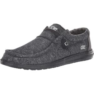 imageHey Dude Mens Wally Stretch  Mens Loafers  Comfortable ampamp LightWeightLinen Iron