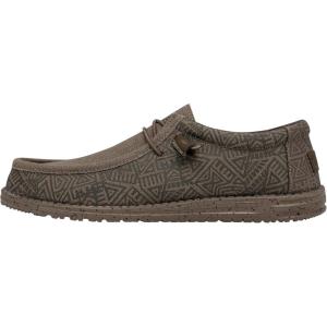 imageHey Dude Mens Wally Stretch  Mens Loafers  Comfortable ampamp LightWeightNut