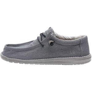 imageHey Dude Mens Wally Stretch  Mens Loafers  Comfortable ampamp LightWeightStretch Carbon