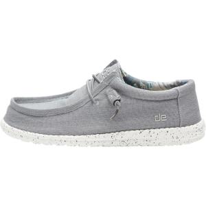 imageHey Dude Mens Wally Stretch  Mens Loafers  Comfortable ampamp LightWeightStretch Iron