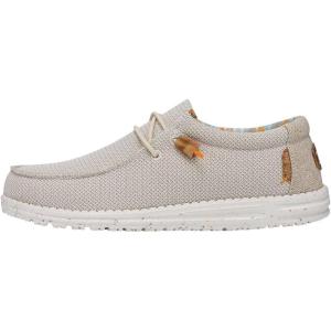 imageHey Dude Mens Wally Stretch  Mens Loafers  Comfortable ampamp LightWeightTofu