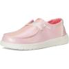 imageHEYDUDE Womens Wendy Dazzling Little Big Kid SlipOnSparkle Pink