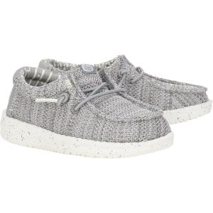imageHEYDUDE BabyGirls Wendy Stretch Mesh Toddler LoaferLight Grey