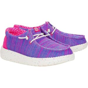 imageHEYDUDE BabyGirls Wendy Stretch Mesh Toddler LoaferPink Multi