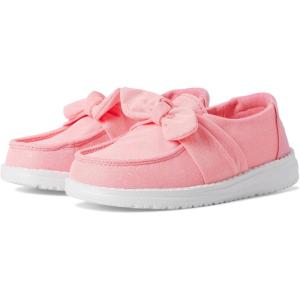 imageHEYDUDE Girls Wendy Bow Stardust Toddler LoaferPink