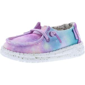 imageHEYDUDE Girls Wendy Stardust Toddler LoaferUnicorn Dreamer