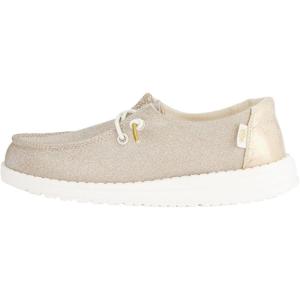 imageHEYDUDE UnisexChild Wendy Sparkle Kids LoaferGold