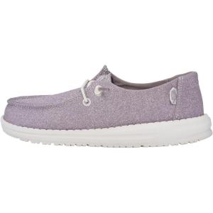 imageHEYDUDE UnisexChild Wendy Sparkle Kids LoaferLilac