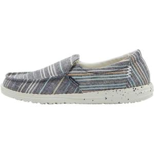 imageHEYDUDE Womens Wendy Canvas Womens Shoes Womens Slipon Loafers Comfortable ampamp LightWeightGreen