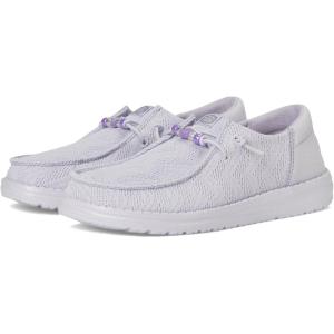 imageHEYDUDE Womens Wendy Funk Shoelry Little Big Kid SlipOnThistle Purple