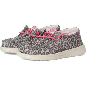 imageHEYDUDE Womens Wendy Luxe Leo Toddler SlipOnNaturalBlack