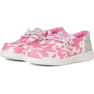 imageHey Dude Baby Girls Wendy Funk Cowgirl Bling ToddlerBling Pink CowSilver