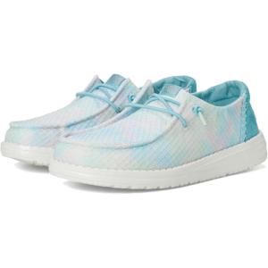 imageHey Dude Girls Wendy Iridescent Leo Little Big Kid LoaferReef BlueMulti