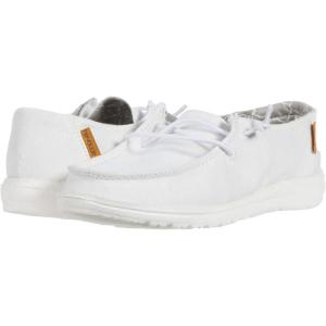 imageHey Dude Girls Wendy Linen ShoeWhite