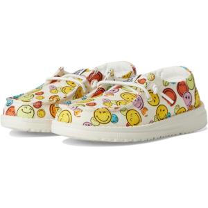 imageHey Dude Girls Wendy Smiley Little Big Kid LoaferCreamMulti