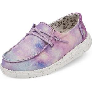 imageHey Dude Girls Wendy Youth Multiple Sizes ampamp Colors  Girls Shoes  Girls Lace Up Loafers  Lightweight ampamp ComfortableUnicorn Dreamer