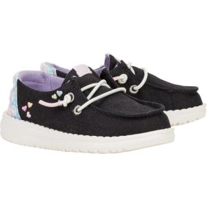 imageHey Dude Kids Wendy Sweet Treat Loafers for Toddler Girls  Breathable ampamp ComfortableBlackMulti