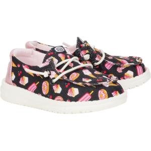 imageHey Dude Kids Wendy Sweet Treat Loafers for Toddler Girls  Breathable ampamp ComfortableNavyMulti