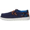 imageHEYDUDE Mens Wally Funk Game on Little Big Kid SlipOnNavyMulti